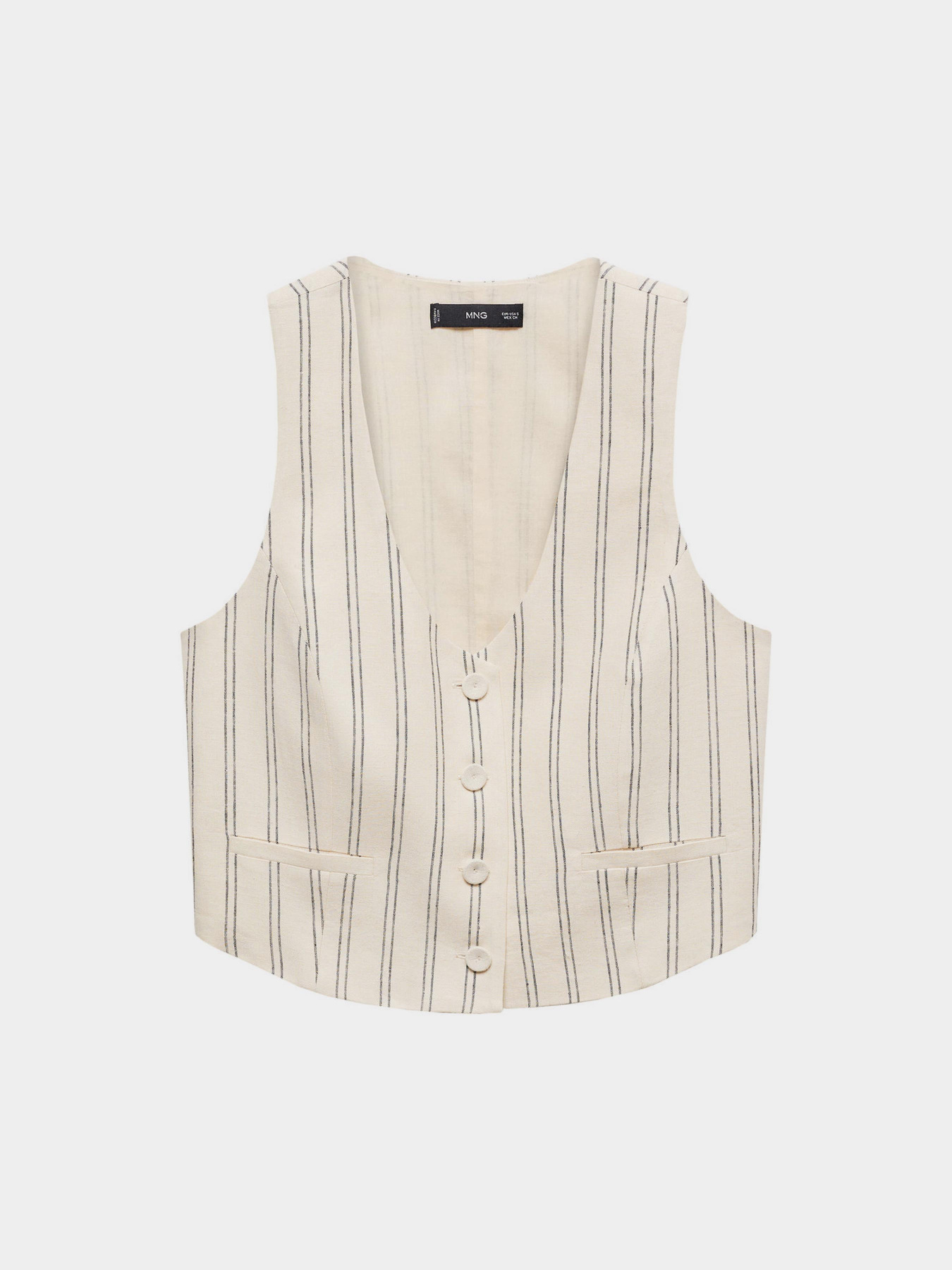 Жилет MANGO Linde модель 67087912_5 Фото