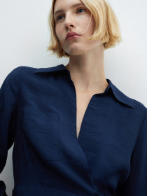 Платье мини MANGO Vane модель 67095739_57 Фото