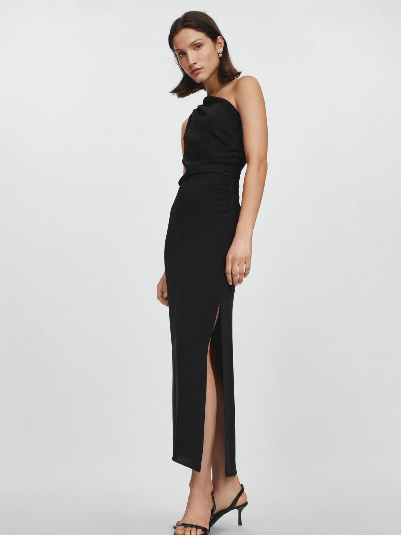 Платье макси MANGO Naty модель 67096334_99 Фото