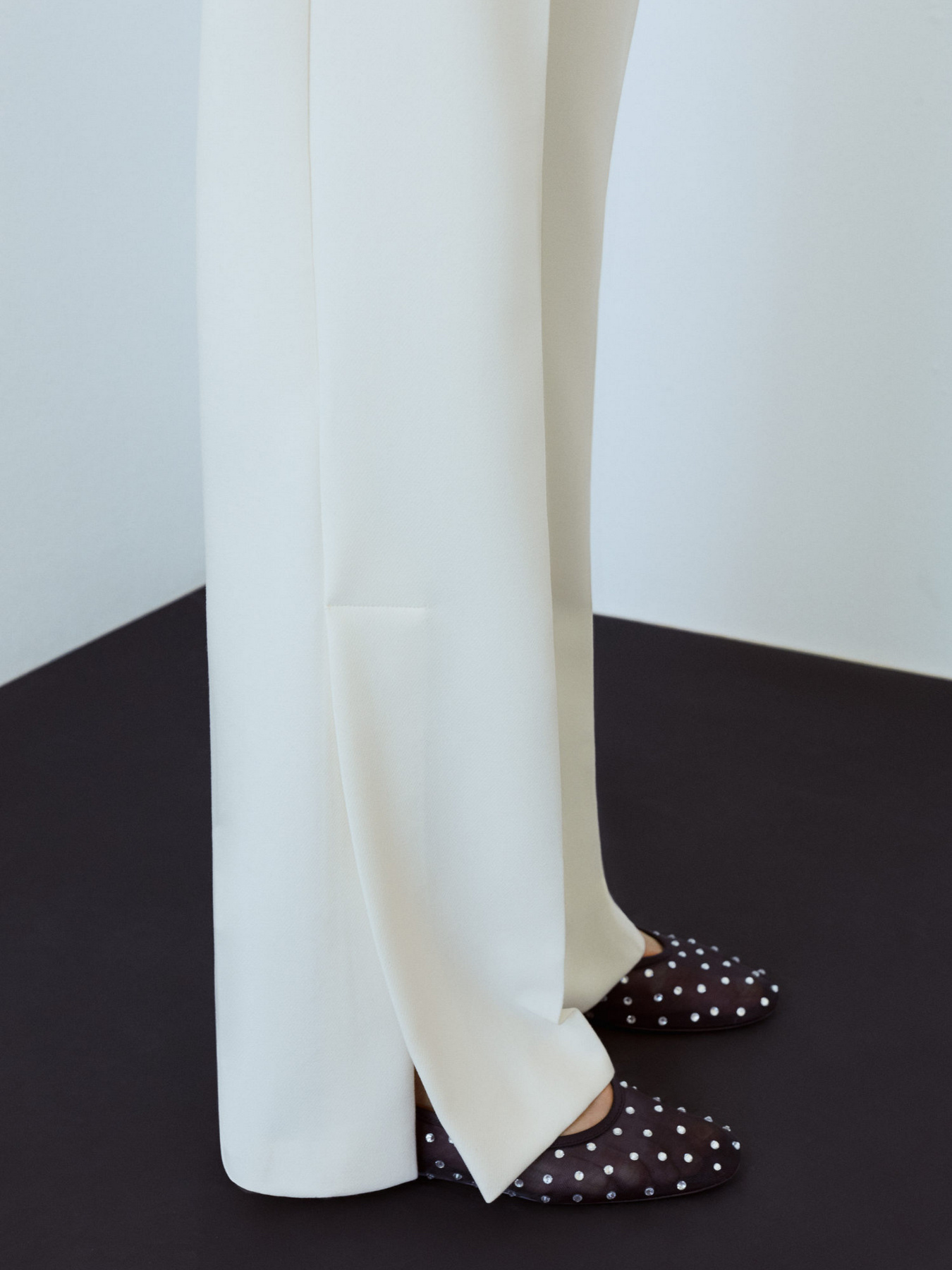 Балетки MANGO модель 67074024_99 Фото