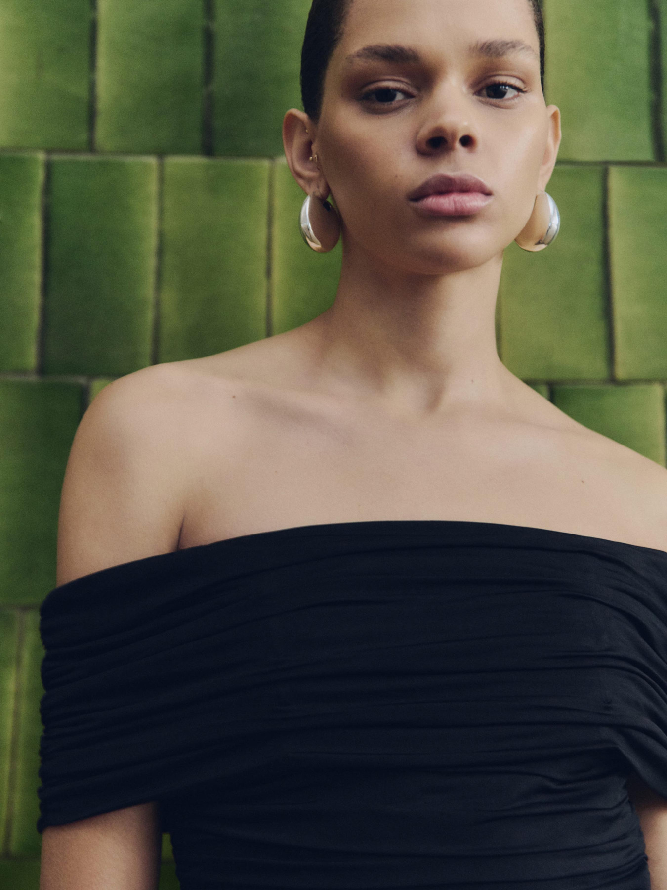 Серьги-гвоздики MANGO модель 67016017_PL Фото