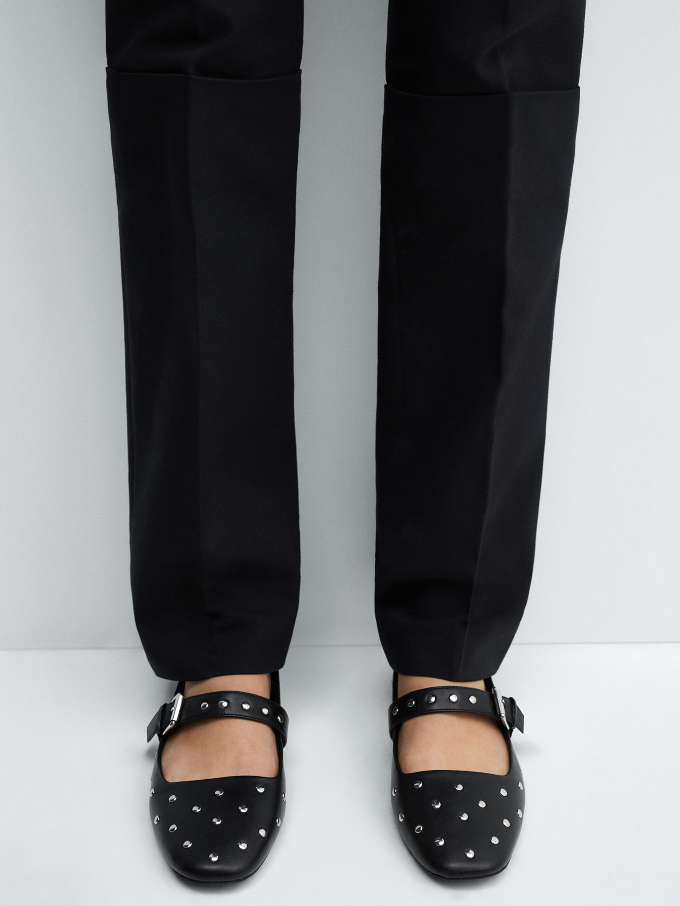 Балетки MANGO модель 67095749_99 Фото