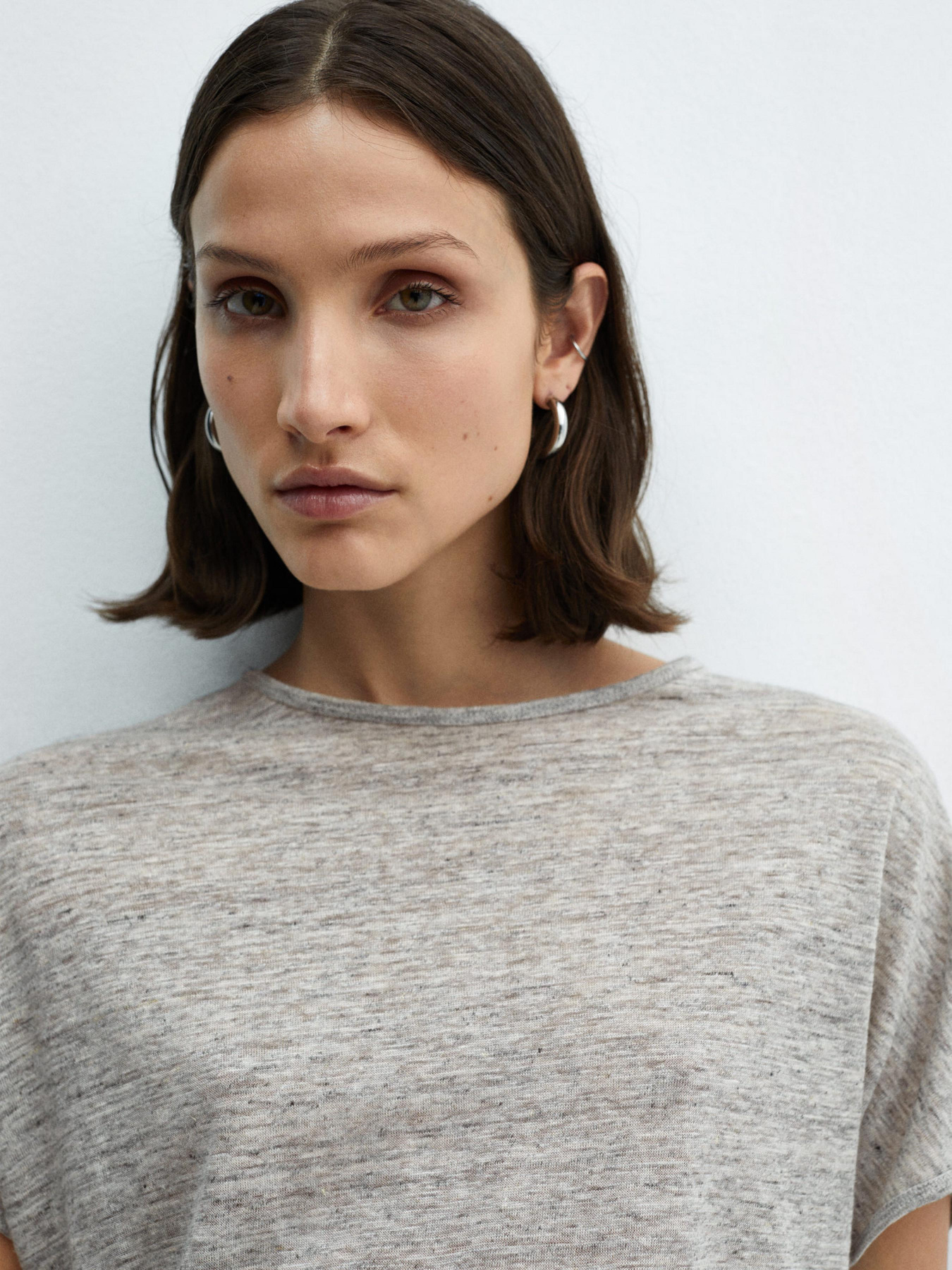 Футболка MANGO Lint модель 67006317_91 Фото