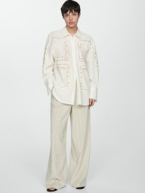 Рубашка MANGO Garden модель 67007131_2 Фото