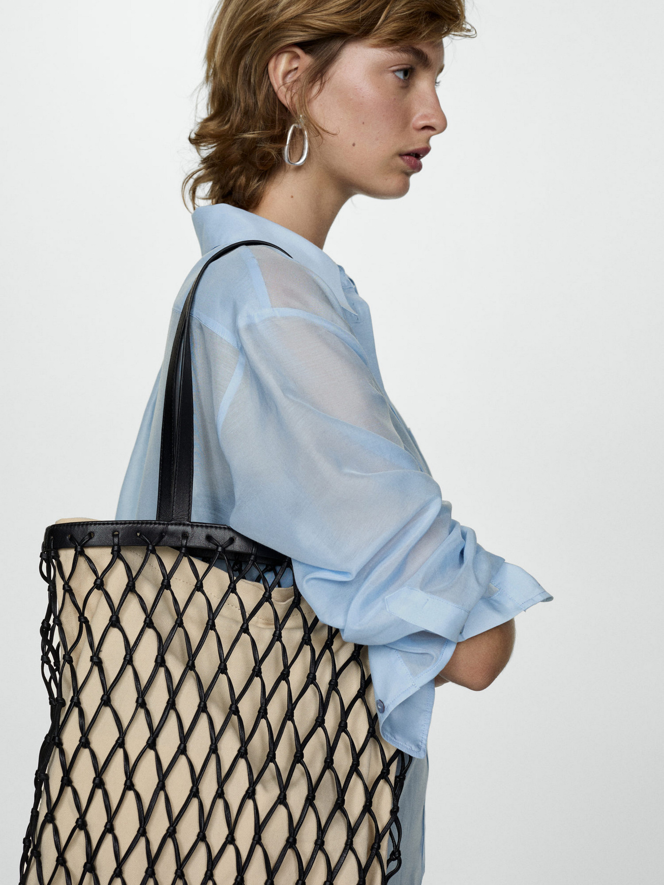 Рубашка MANGO Cosilk модель 67007133_50 Фото