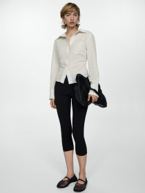 Рубашка MANGO Joans модель 67007134_3 Фото