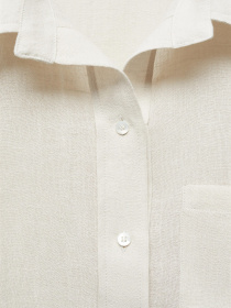 Рубашка повседневная MANGO Joans модель 67007134_3 Фото