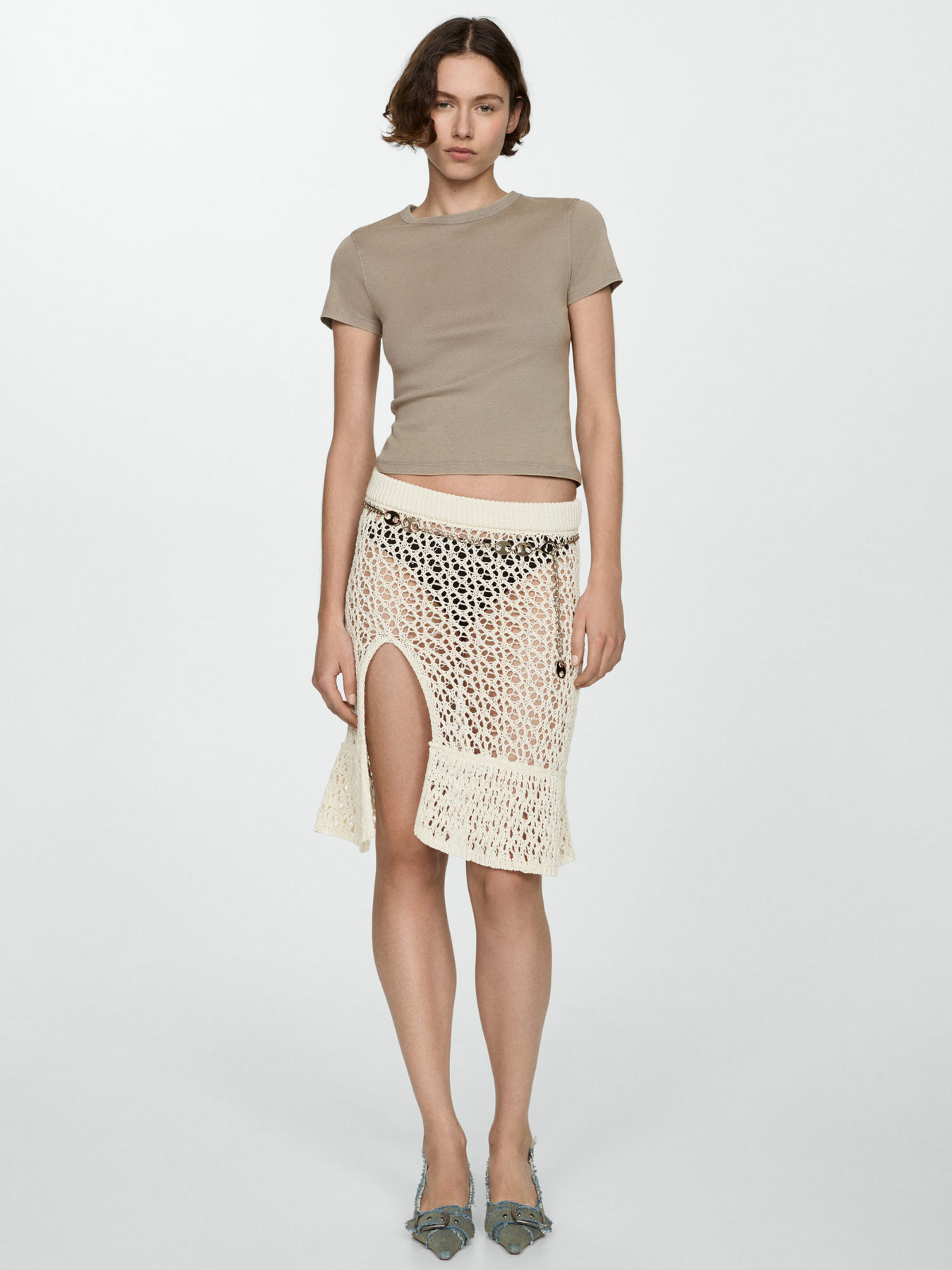 Футболка MANGO Zani модель 67007138_8 Фото