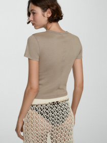 Футболка MANGO Zani модель 67007138_8 Фото