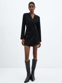 Платье мини MANGO Florance модель 67010468_99 Фото