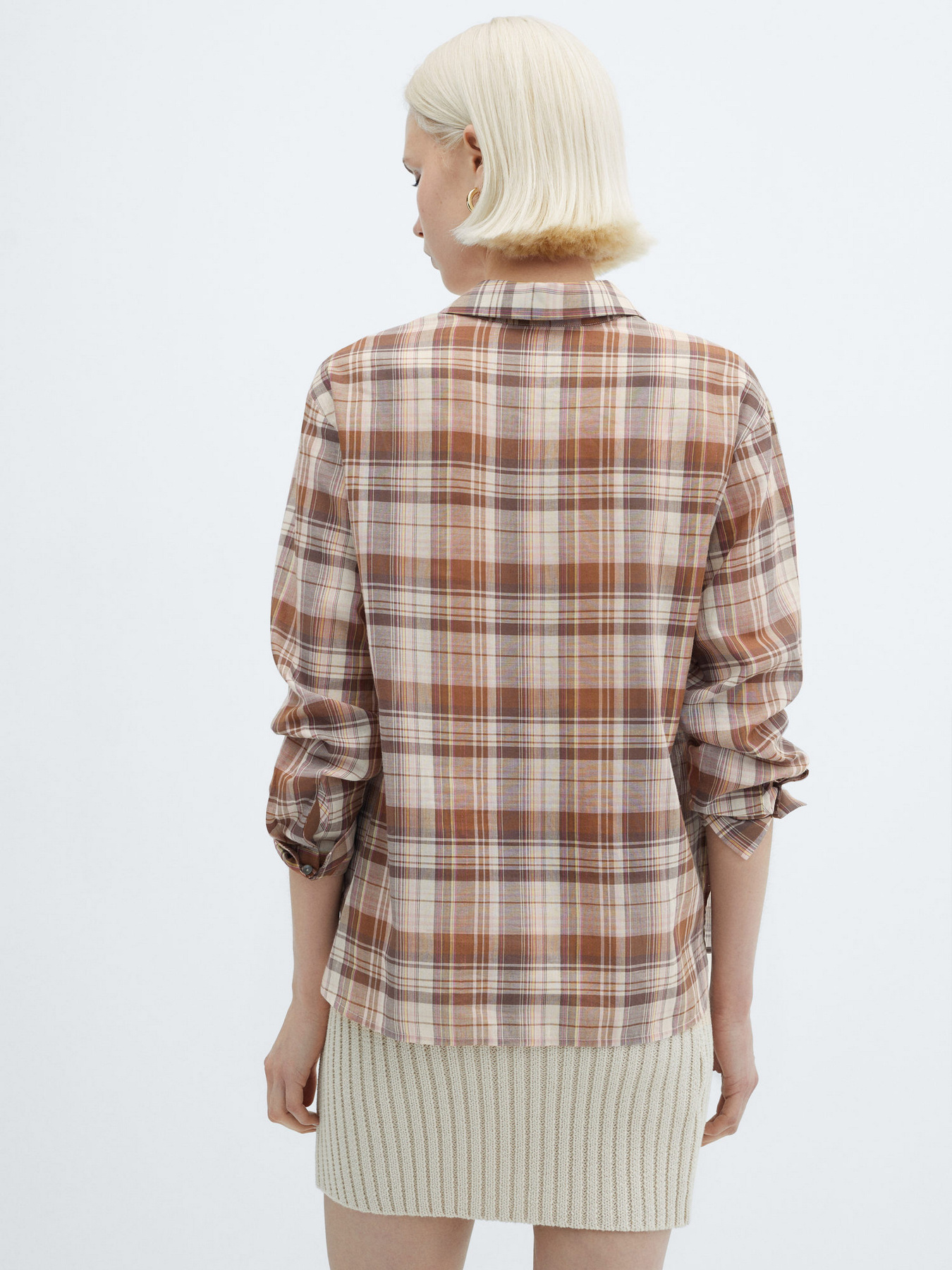 Сорочка MANGO Caroline модель 67016320_30 Фото