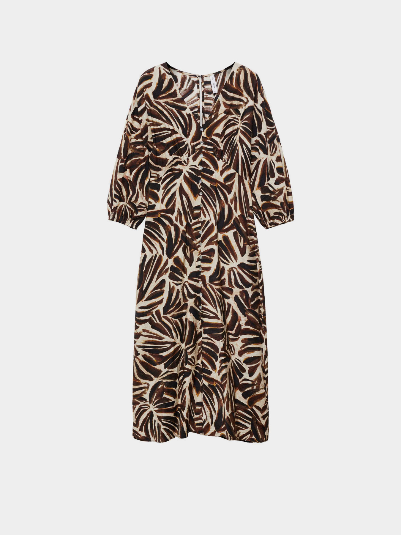 Платье миди MANGO Claudie модель 67017122_2 Фото