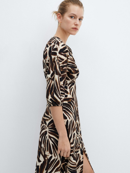 Платье миди MANGO Claudie модель 67017122_2 Фото