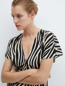 Сукня максі MANGO Coloma модель 67017123_99 Фото