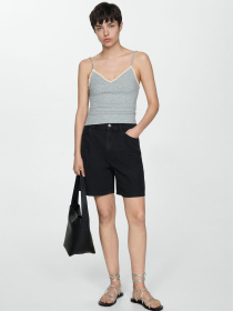 Шорти джинсові MANGO Marina модель 67017131_TN Фото