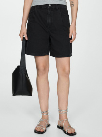 Джинсовые шорты MANGO Marina модель 67017131_TN Фото