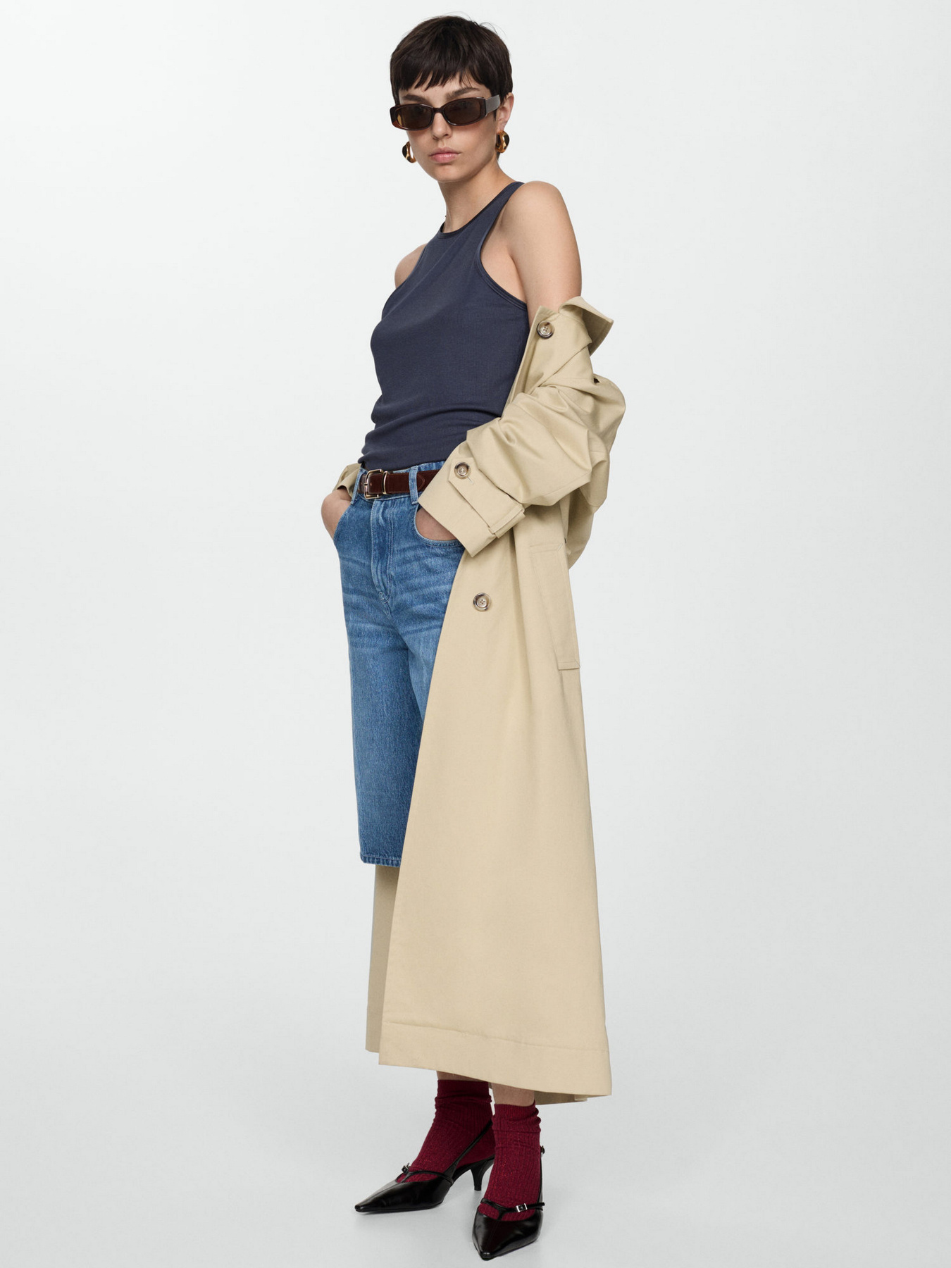 Майка MANGO Bali модель 67018645_59 Фото