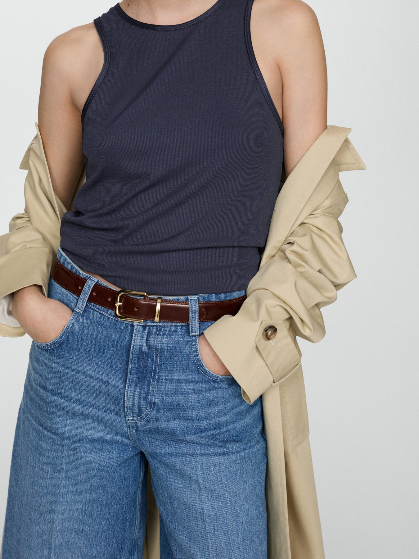 Майка MANGO Bali модель 67018645_59 Майка MANGO Bali модель 67018645_59 Фото