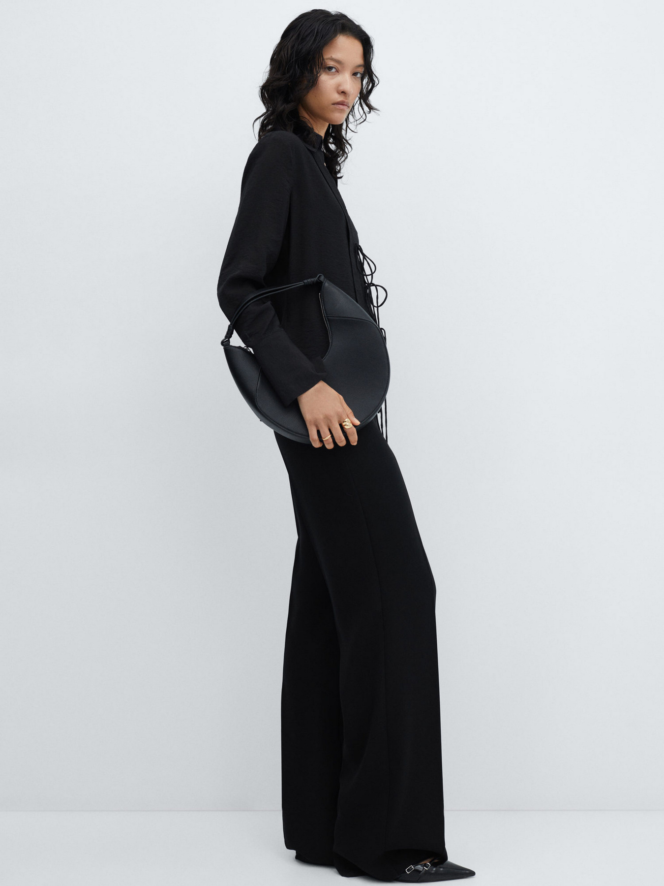 Блуза MANGO Lebron модель 67025737_99 Фото