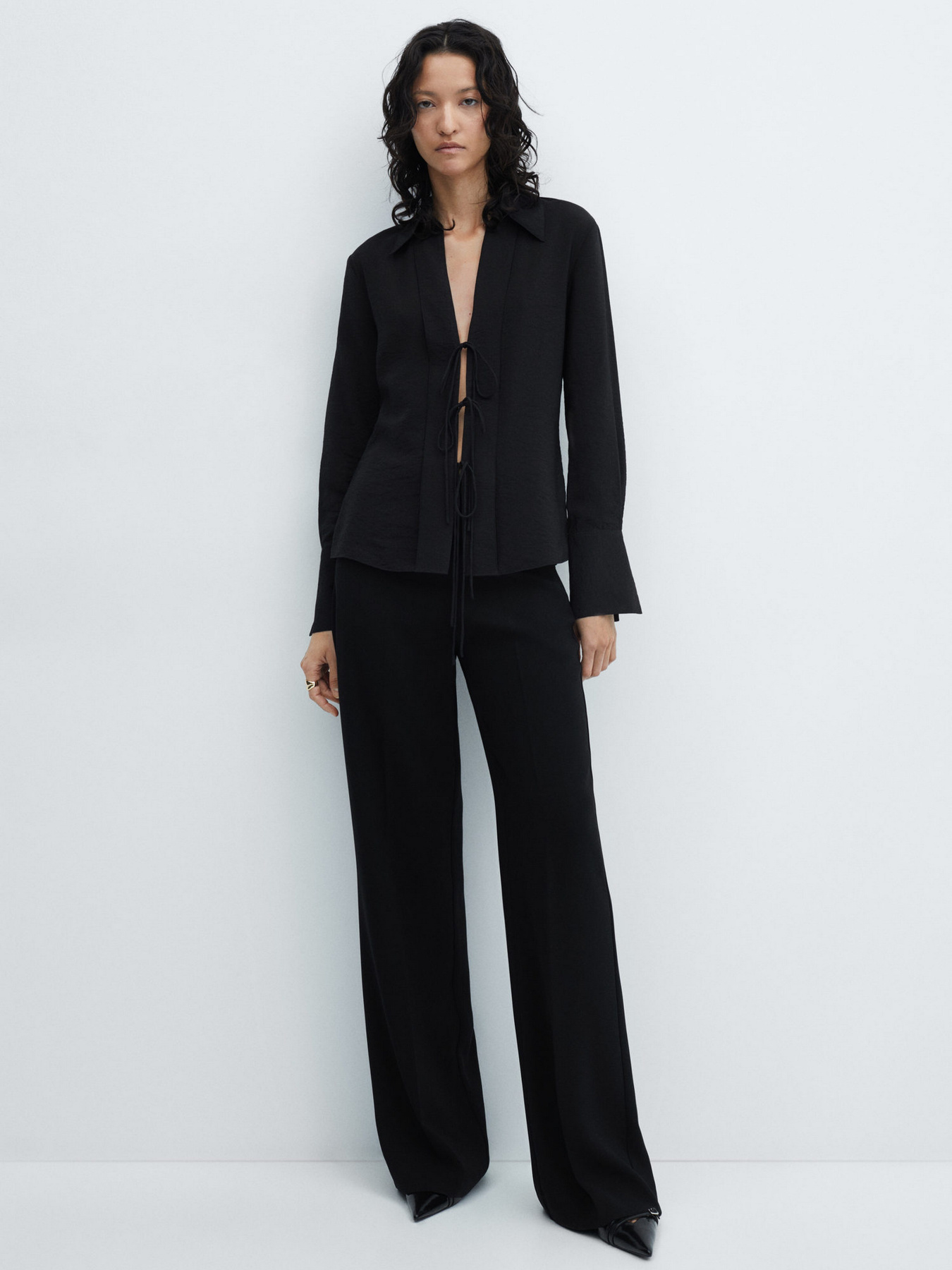 Блуза MANGO Lebron модель 67025737_99 Фото