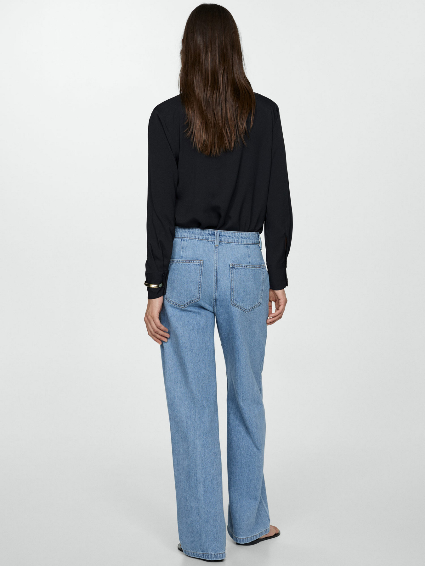 Прямые джинсы MANGO Arletita модель 67027119_TM Фото