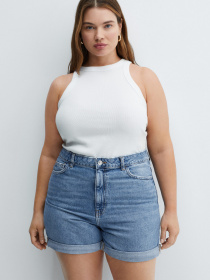 Джинсовые шорты MANGO Mom80 модель 67027132_TM Джинсовые шорты MANGO Mom80 модель 67027132_TM Фото