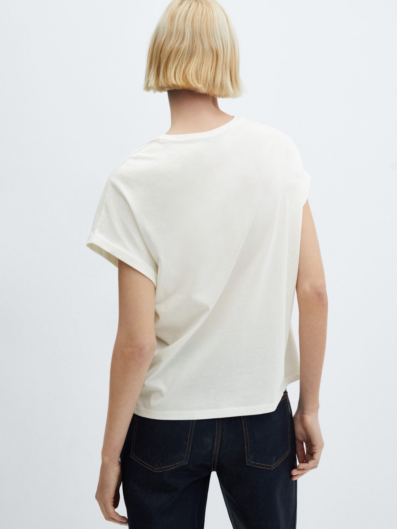 Футболка MANGO Ilustra модель 67035745_1 Фото