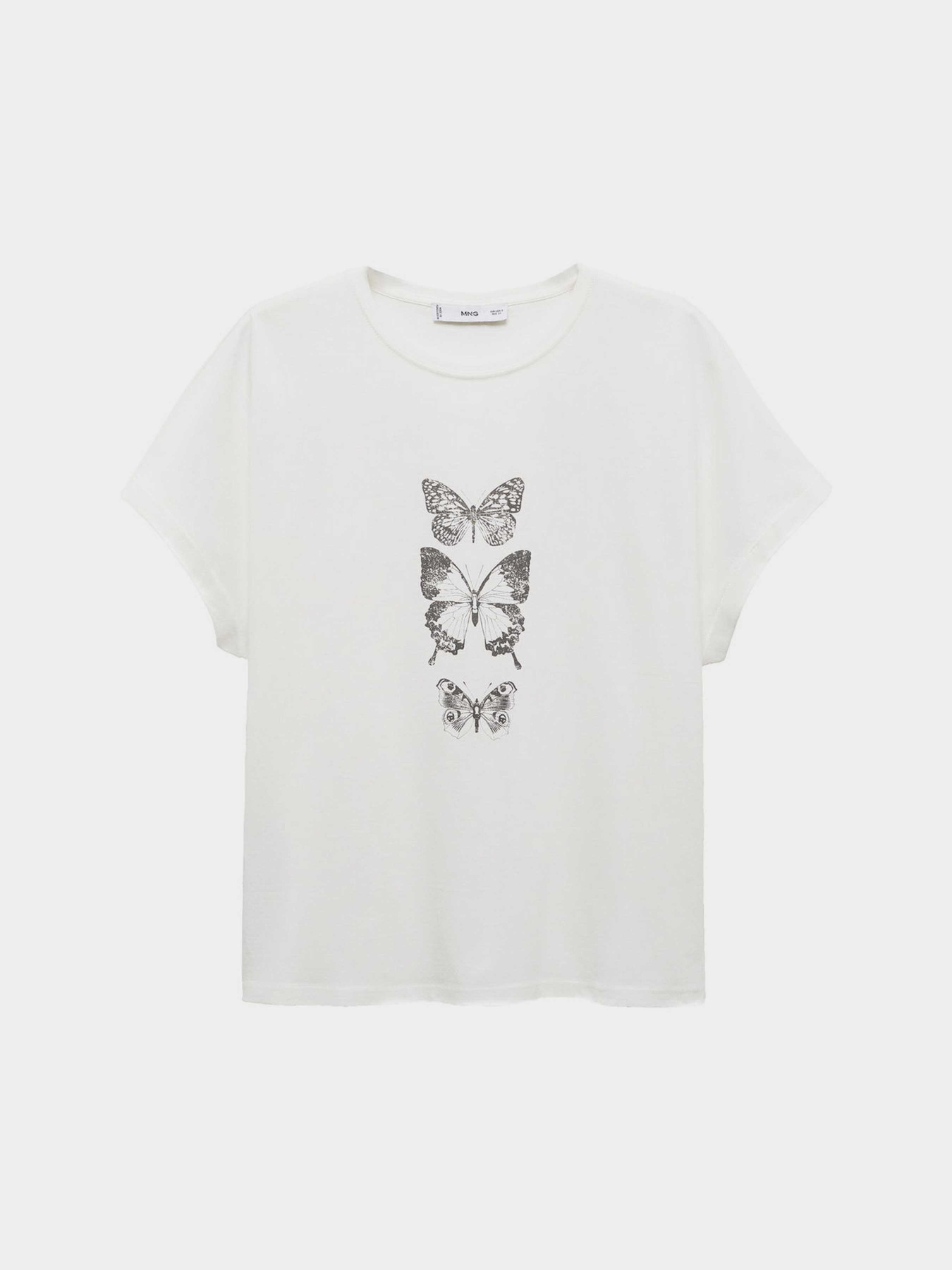 Футболка MANGO Ilustra модель 67035745_1 Фото