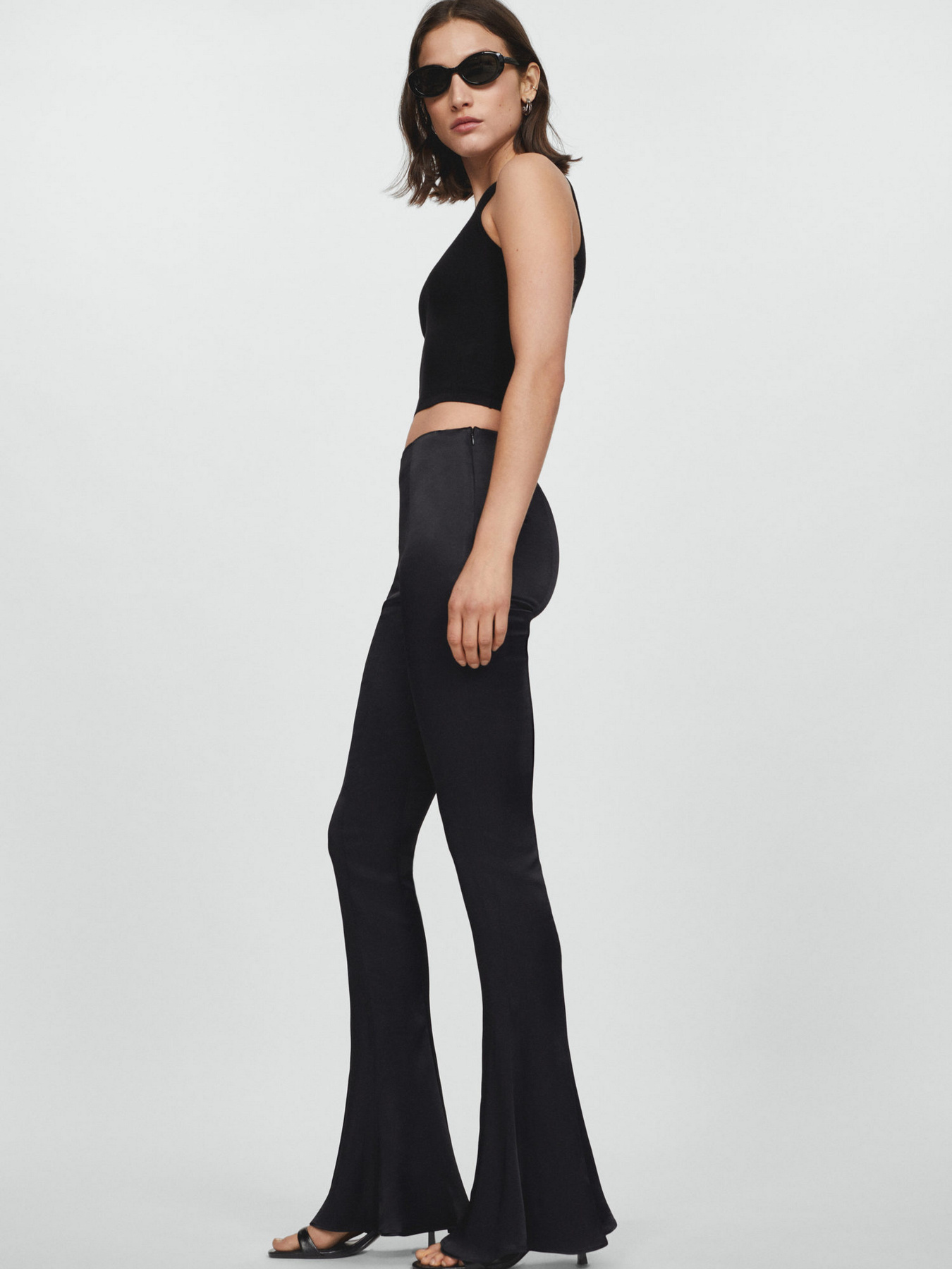 Штани палаццо MANGO Clavel модель 67035754_99 Фото