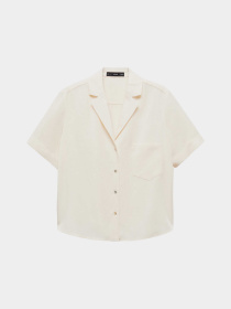 Рубашка повседневная MANGO Moma модель 67037120_1 Фото