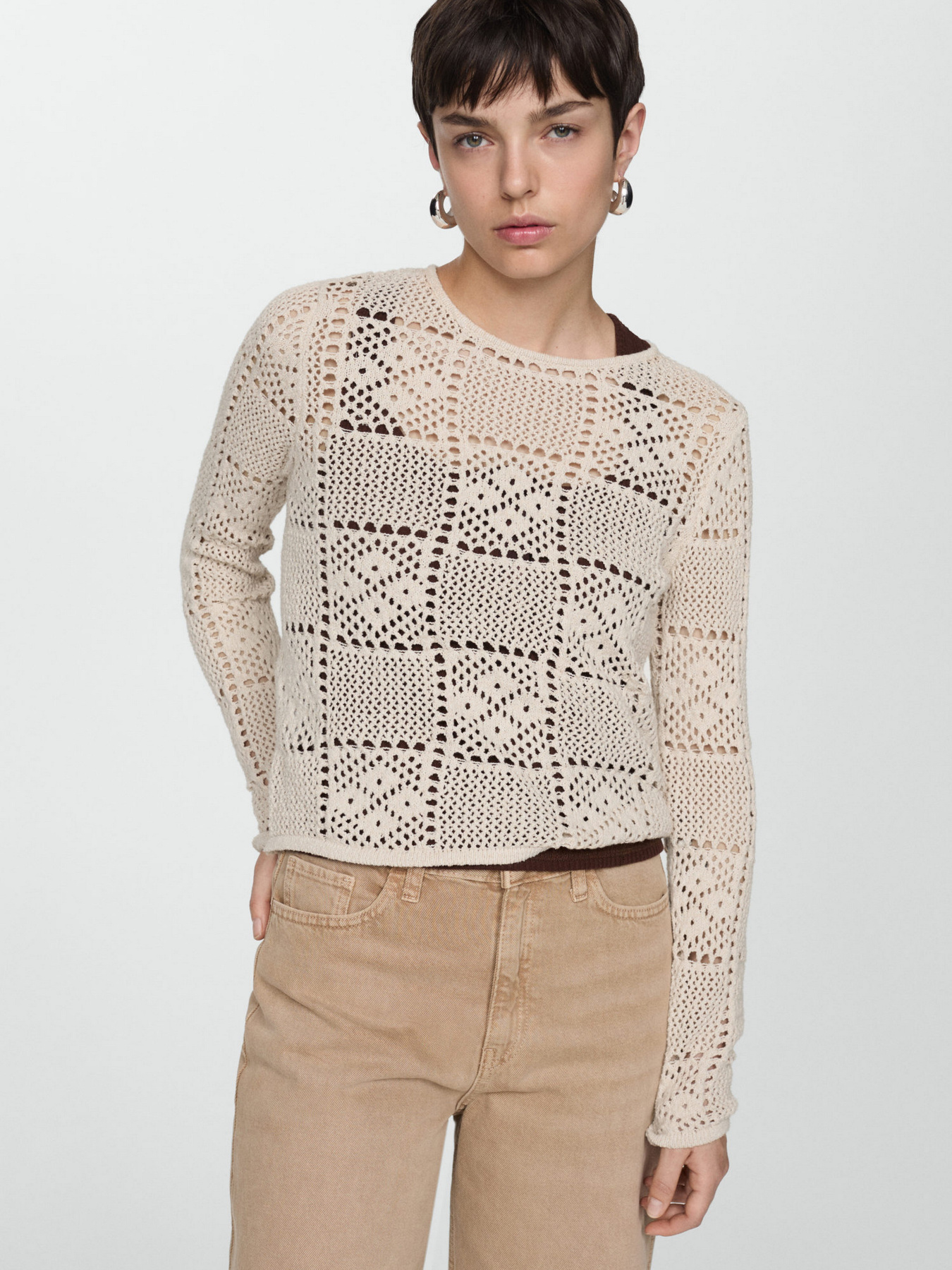 Джемпер MANGO Cedar модель 67037135_7 Фото