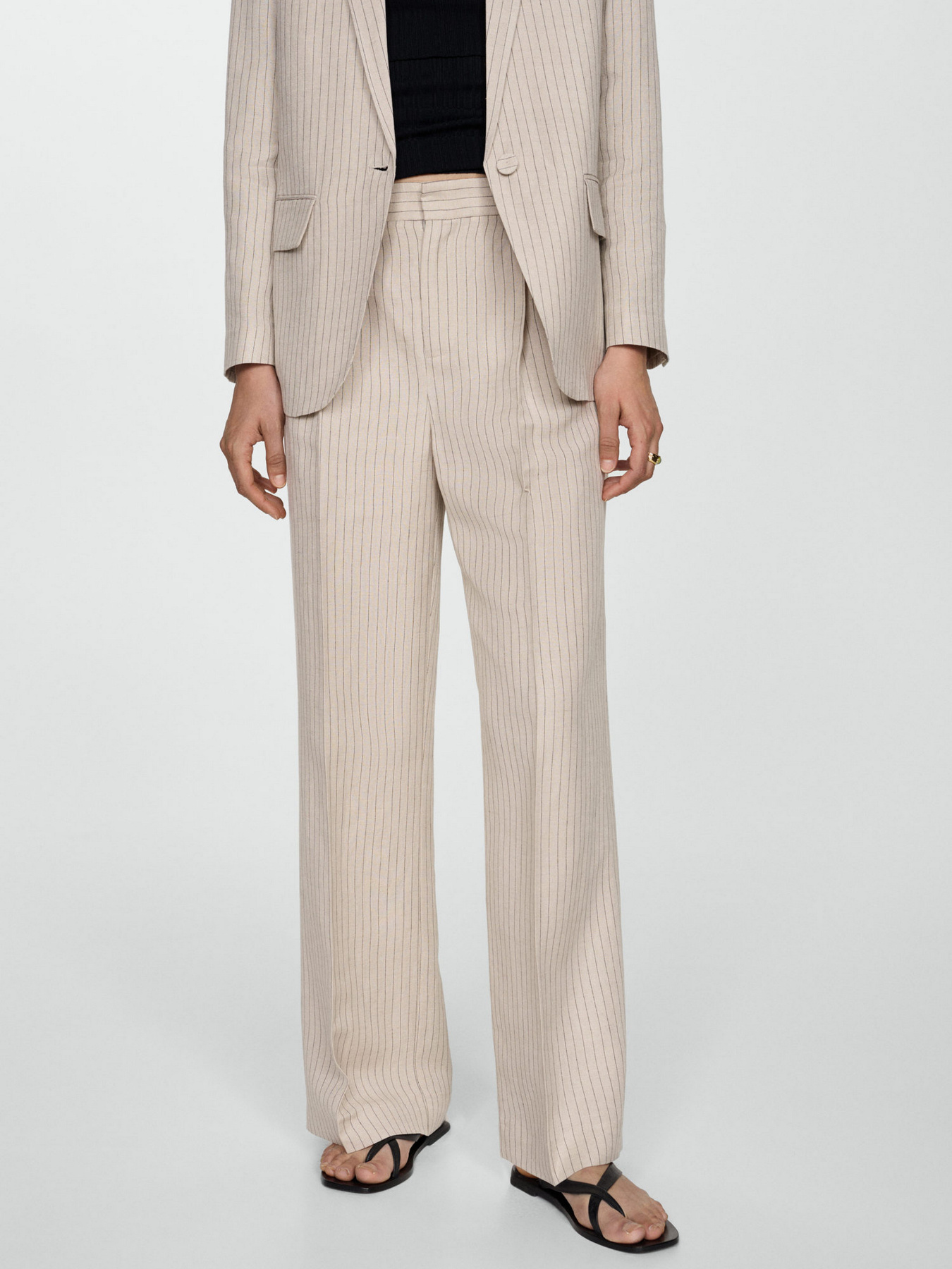 Штани палаццо MANGO Briones модель 67038275_8 Фото