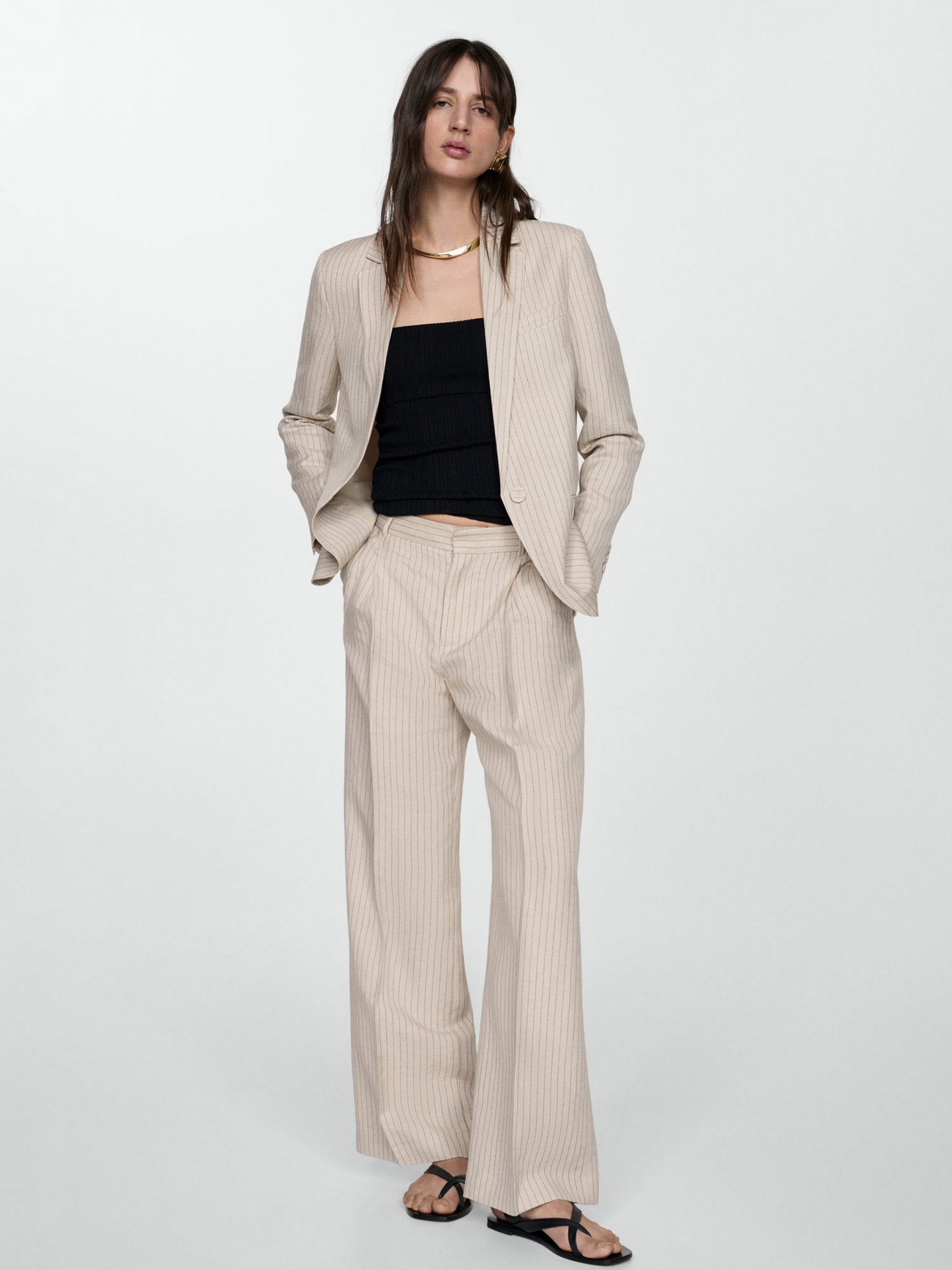 Палаццо MANGO Briones модель 67038275_8 Палаццо MANGO Briones модель 67038275_8 Фото