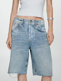 Шорты джинсовые MANGO Vera модель 67039045_TM Фото