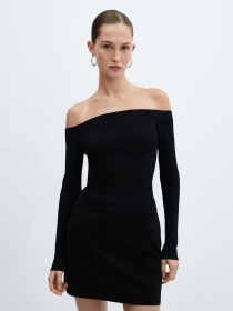 Лонгслів MANGO Riri модель 67045742_99 Фото