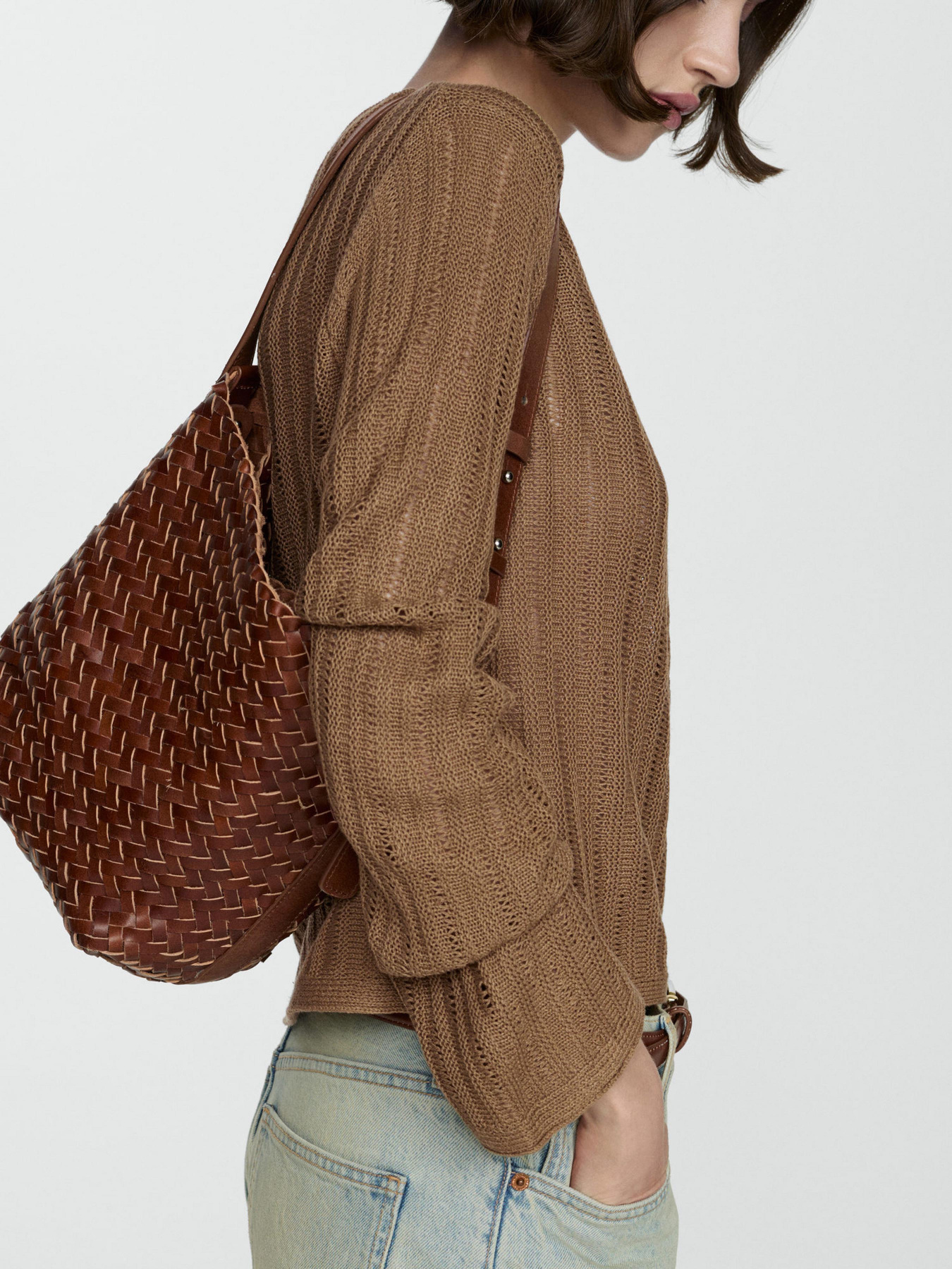 Джемпер MANGO Tierra модель 67047137_35 Фото