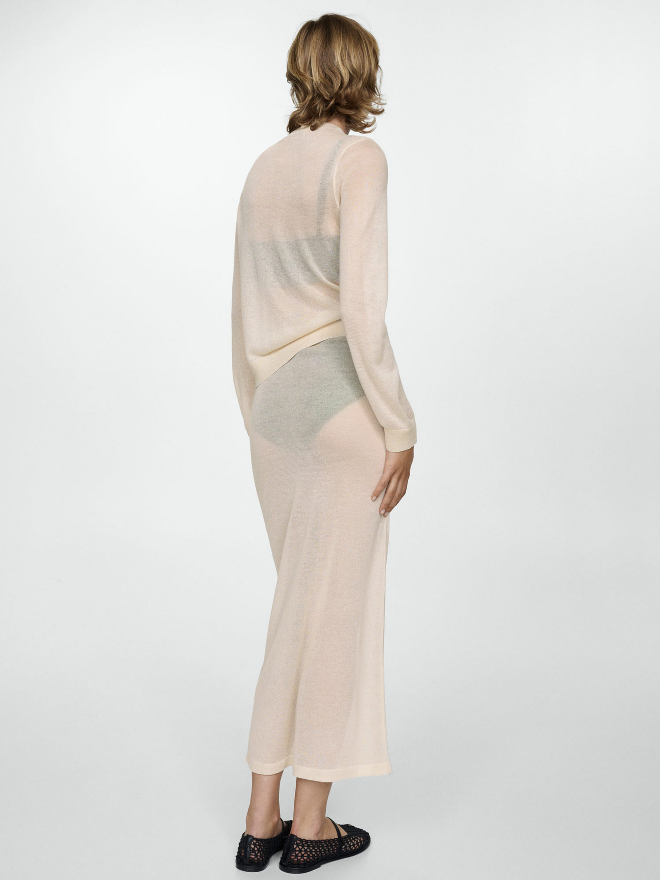 Юбка макси MANGO Amalfi модель 67047142_2 Юбка макси MANGO Amalfi модель 67047142_2 Фото