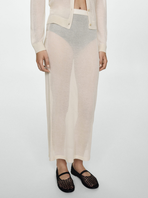 Спідниця максі MANGO Amalfi модель 67047142_2 Фото