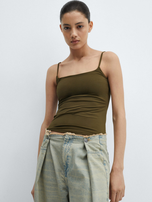 Майка MANGO Bacara модель 67056046_37 Фото