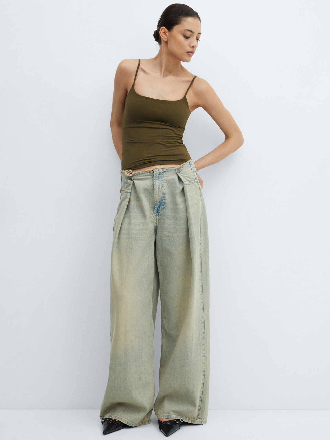 Майка MANGO Bacara модель 67056046_37 Фото