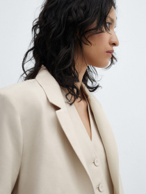 Пиджак MANGO Alicante модель 67056332_6 Фото