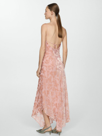 Платье макси MANGO Lorna модель 67057119_81 Фото