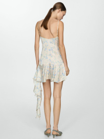 Платье мини MANGO Bloom модель 67057123_5 Фото