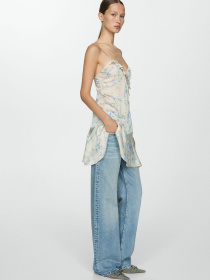 Платье мини MANGO Bloom модель 67057123_5 Фото