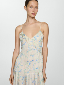 Платье мини MANGO Bloom модель 67057123_5 Фото