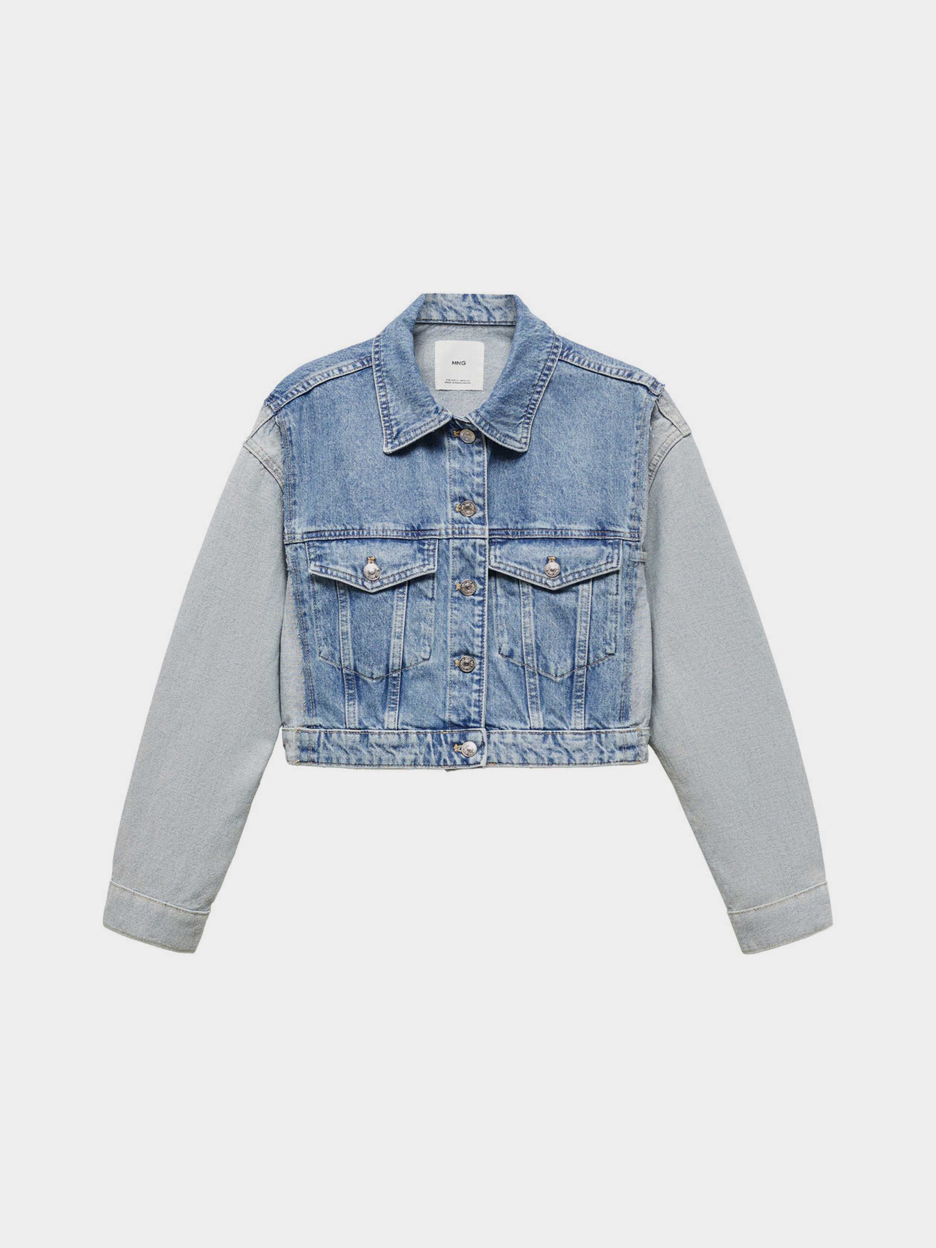 Джинсовая куртка MANGO Olivia модель 67066320_TM Фото