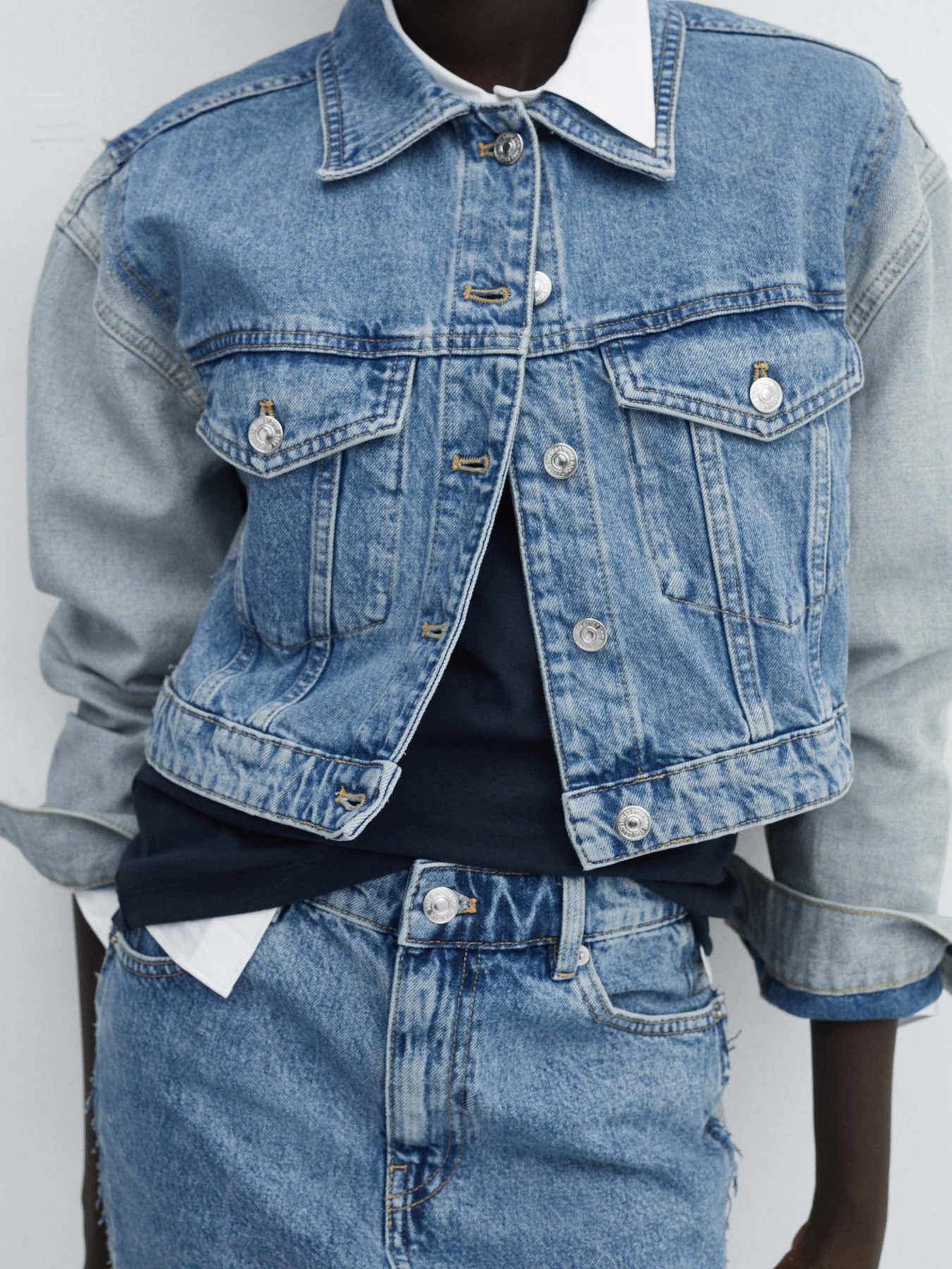 Джинсова куртка MANGO Olivia модель 67066320_TM Джинсова куртка MANGO Olivia модель 67066320_TM Фото