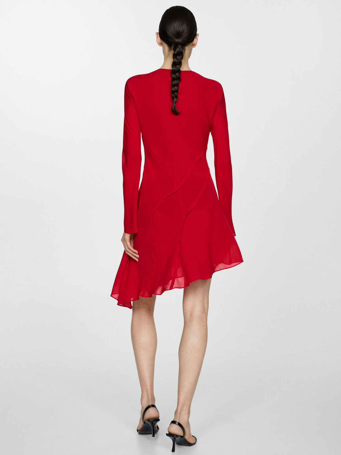 Платье мини MANGO Volare модель 67066343_70 Фото