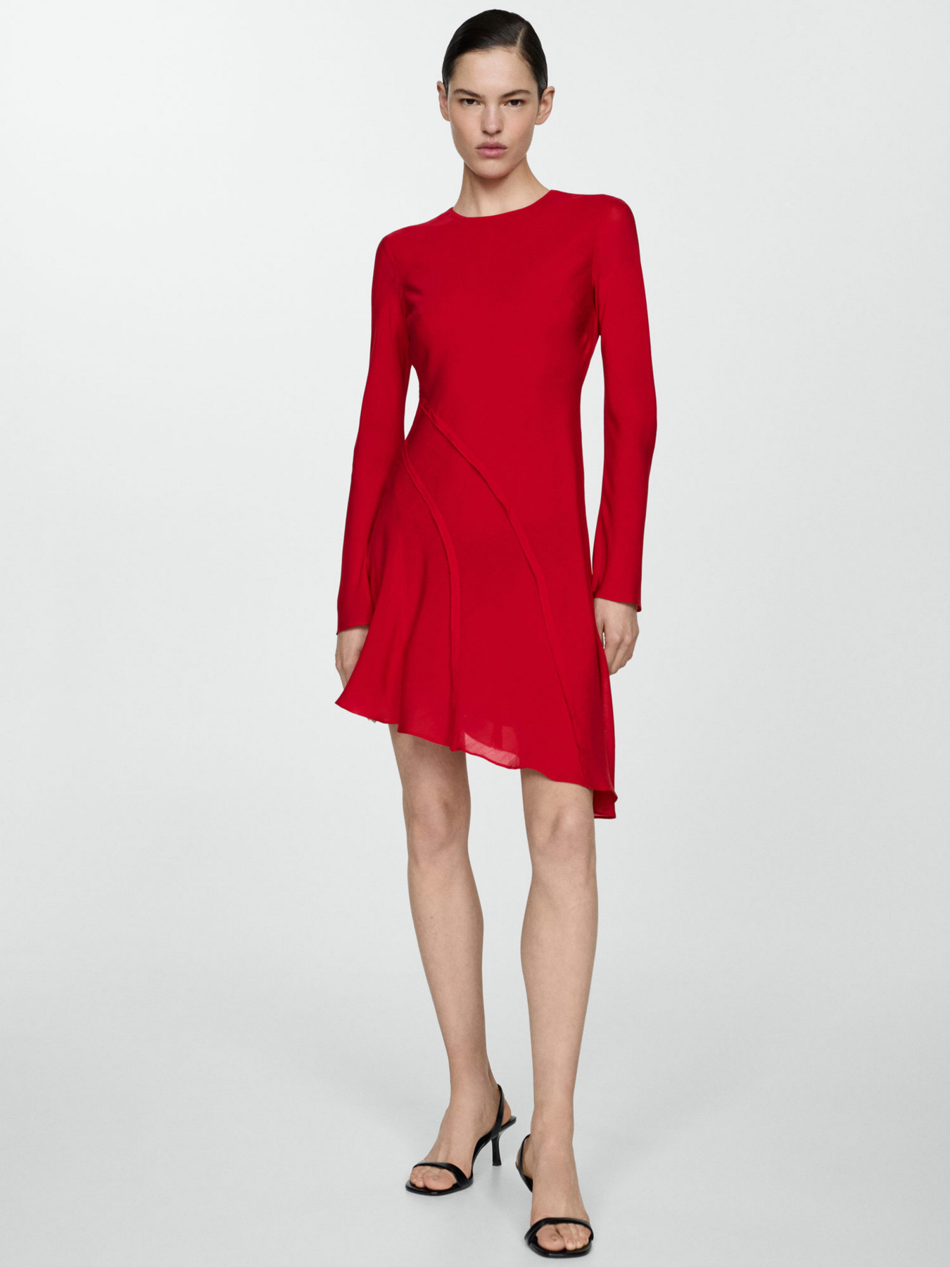 Платье мини MANGO Volare модель 67066343_70 Фото