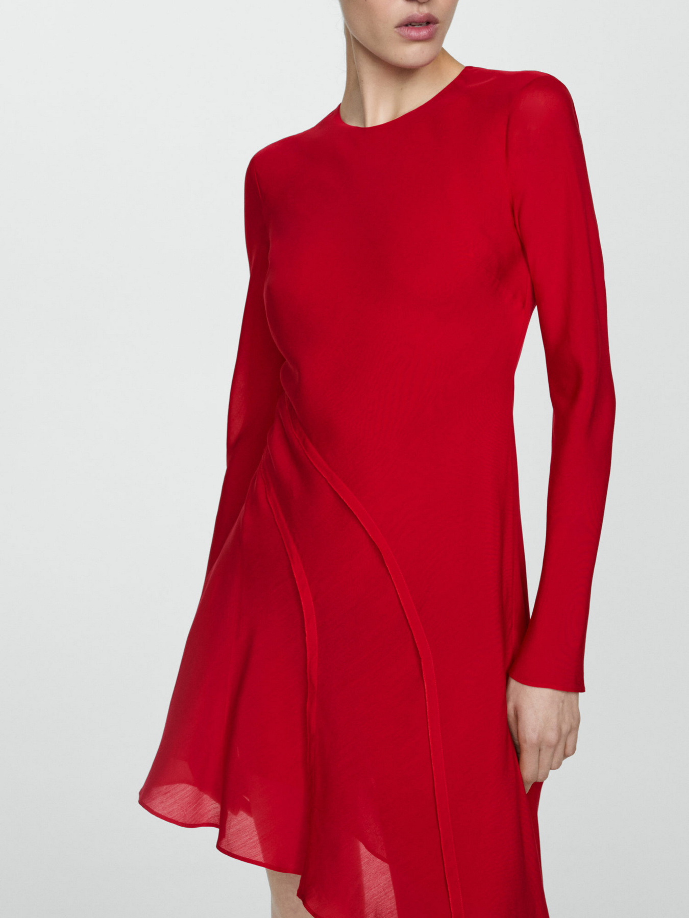 Платье мини MANGO Volare модель 67066343_70 Фото